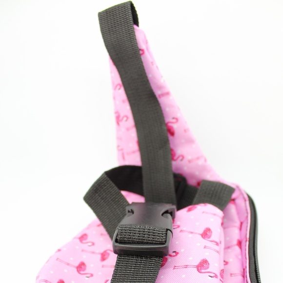 Fanny Pack Waist Bag with Flamingo Print NWT - Picture 5 of 5